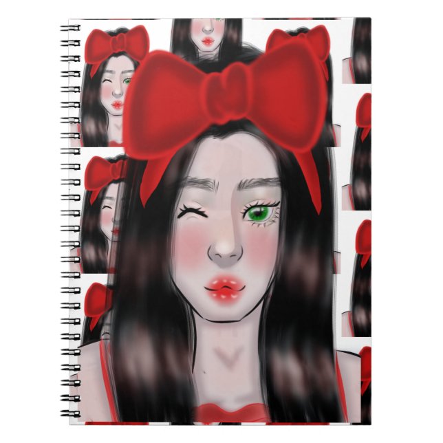 Cuaderno Girl Drawing (Frente)