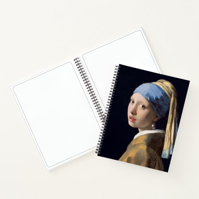 Cuaderno Girl with a Pearl Earring (Interior)