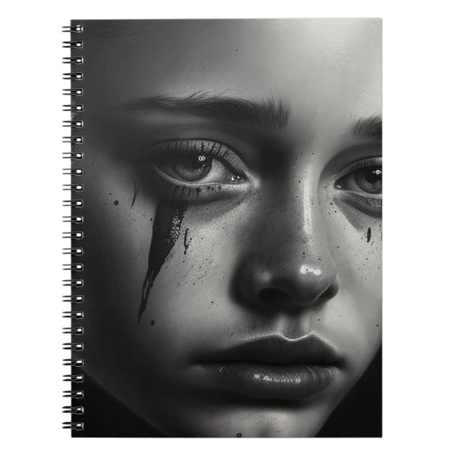 Cuaderno Girl with tears (Frente)