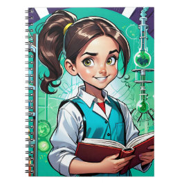 Cuaderno Girls Love Science!