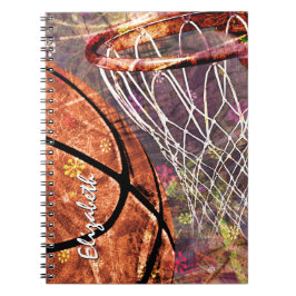 Cuaderno Girly Basketball personalizado