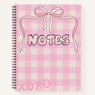 Cuaderno Girly Bow Notebook