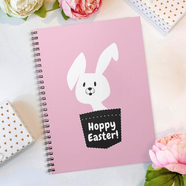 Cuaderno Girly Hoppy Easter Pastel Rubor Personalizado cone (Subido por el creador)