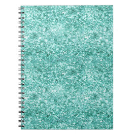 Cuaderno Girly Mint Purpurina Confetti