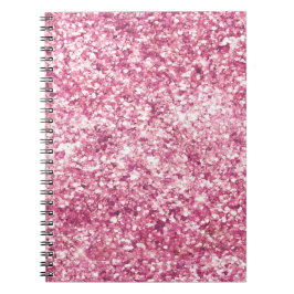Cuaderno Girly Pink Purpurina Confetti