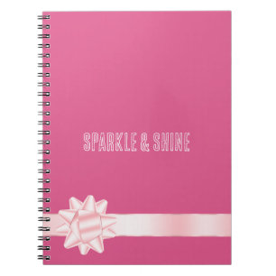 Cuaderno Girly Pink Rubor Ribbon