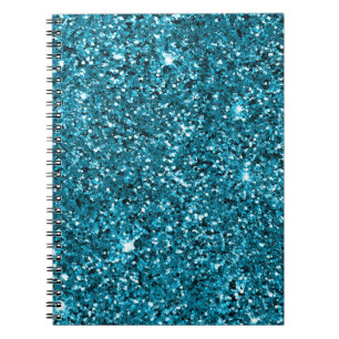 Cuaderno Girly Turquoise Purpurina