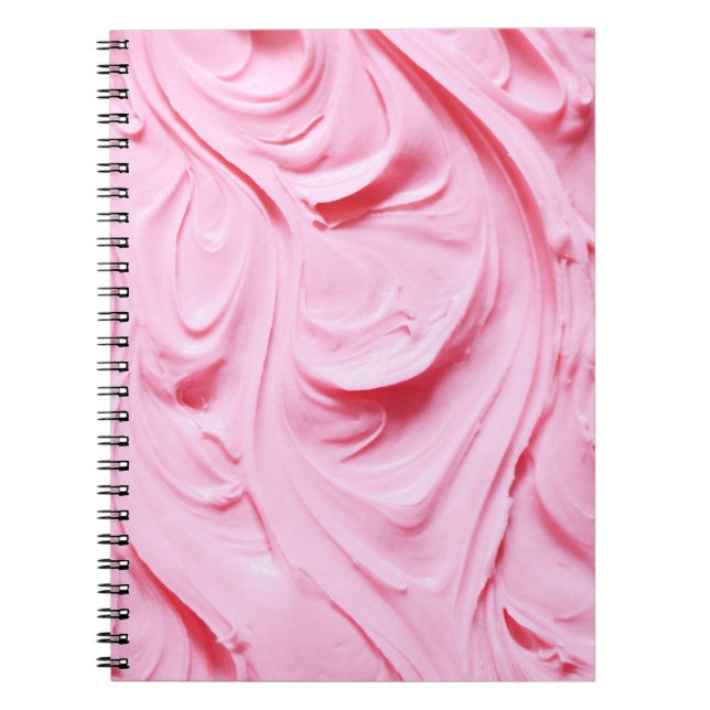 Cuaderno Giro de congelación de PInk (Frente)