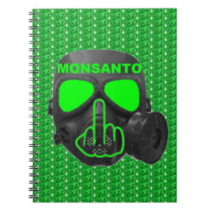 Cuaderno Giro de la máscara de gas Monsanto para portátiles