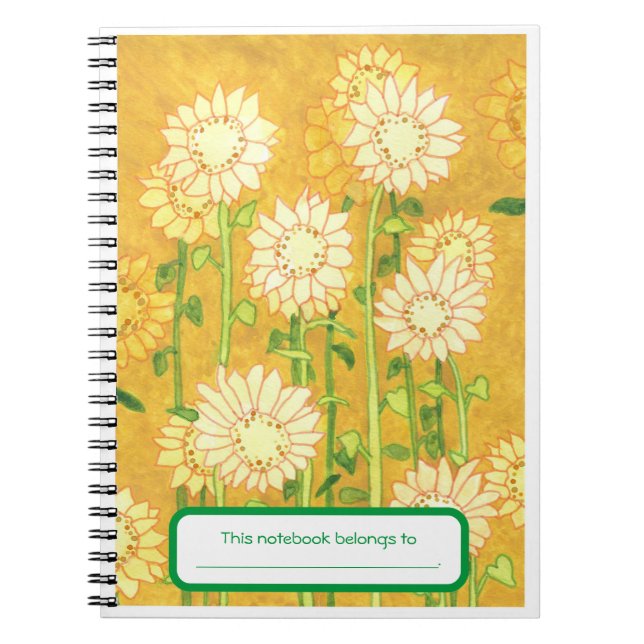 Cuaderno Giros personalizados en portátiles acuarelas (Frente)