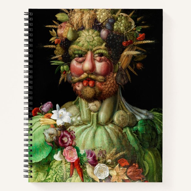 Cuaderno Giuseppe Arcimboldo - Vertumnus (Anverso)