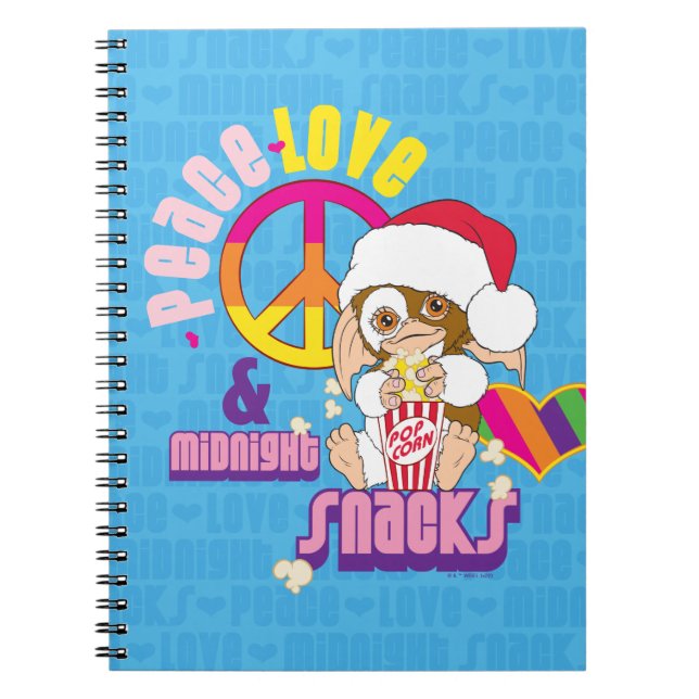 Cuaderno Gizmo | Amor por la Paz y Aperitivos Medianeros (Frente)
