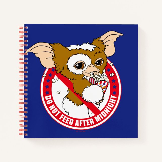 Cuaderno Gizmo | Do Not Feed After Midnight (Anverso)