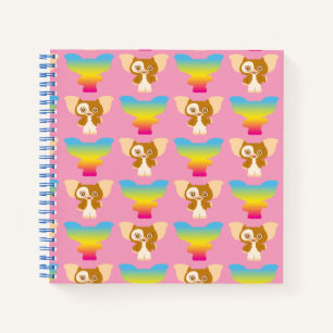 Cuaderno Gizmo   Patrón arcoiris