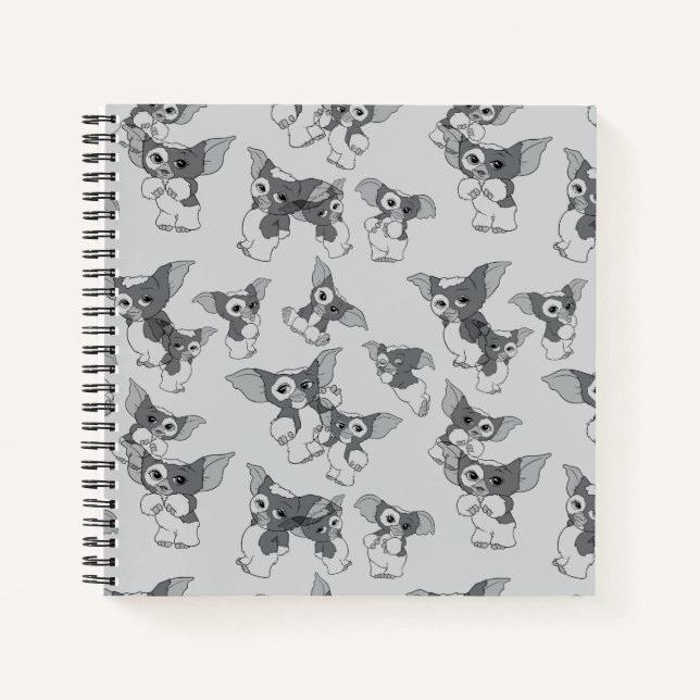 Cuaderno Gizmo | Patrón blanco y negro (Anverso)