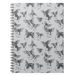 Cuaderno Gizmo   Patrón blanco y negro