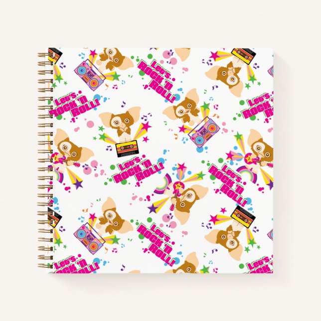 Cuaderno Gizmo | Rock 'n Roll Pattern (Anverso)