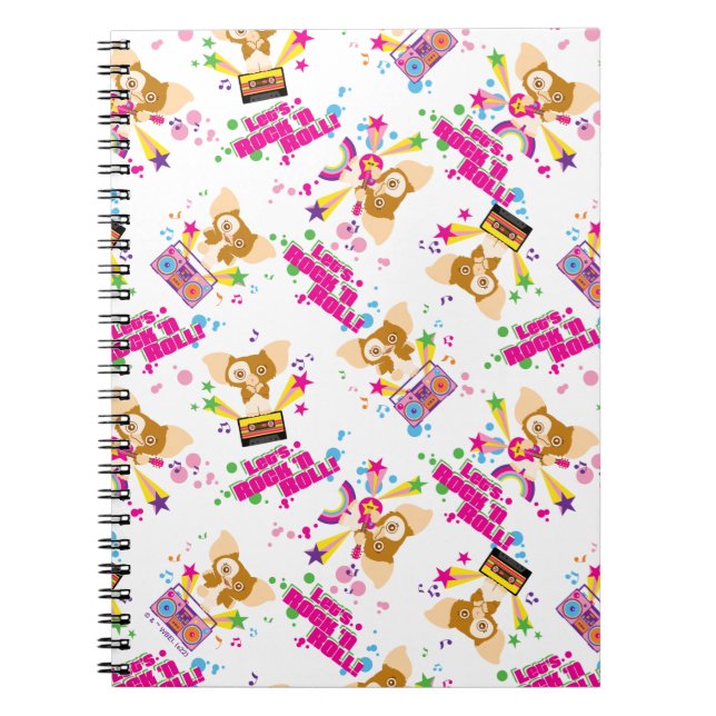 Cuaderno Gizmo | Rock 'n Roll Pattern (Frente)