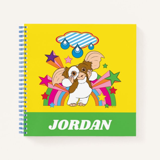 Cuaderno Gizmo | Soñando con las gotas de lluvia | Añadir s (Anverso)