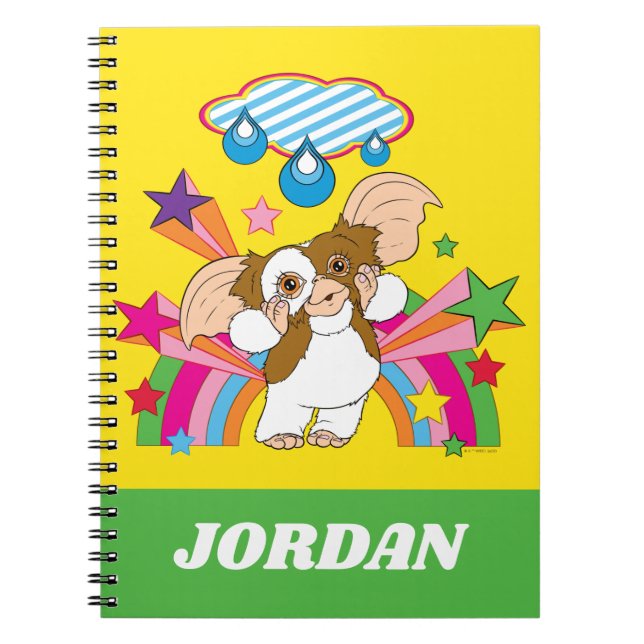 Cuaderno Gizmo | Soñando con las gotas de lluvia | Añadir s (Frente)