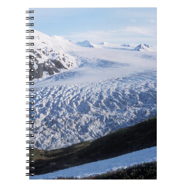 Cuaderno Glaciar Exit en el Parque Nacional Kenai Fjords, (Frente)