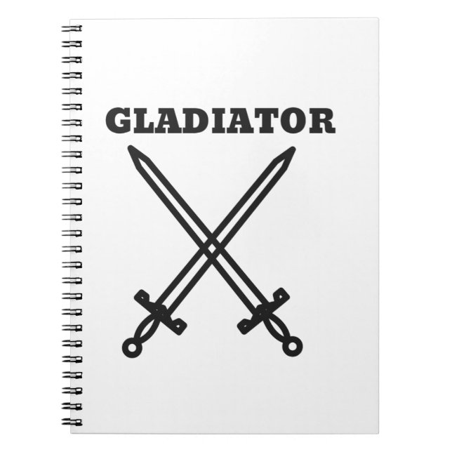 Cuaderno Gladiador (Frente)