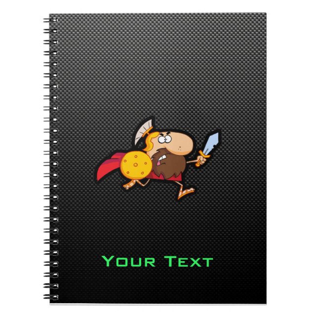 Cuaderno Gladiador espartano; Liso (Frente)