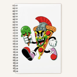 Cuaderno Gladiator Pizza Slice Italiano Brainrot