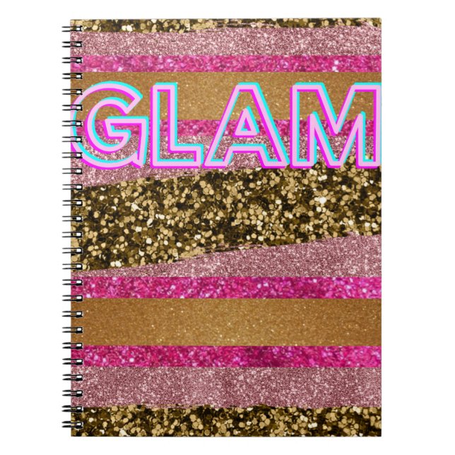 cuaderno glam  (Frente)