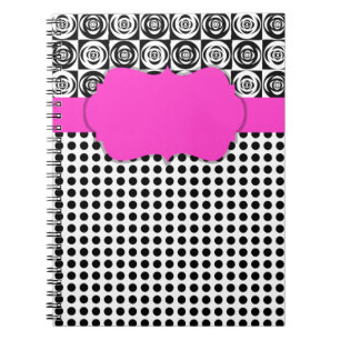 Cuaderno Glam, Personalizado rosa caliente