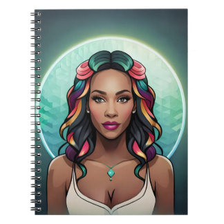 Cuaderno Glam Woman Rainbow Essement Empowerment Poder Chic