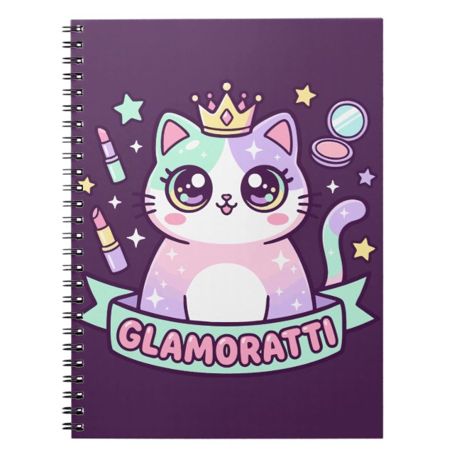 Cuaderno Glamoratti Gato (Frente)