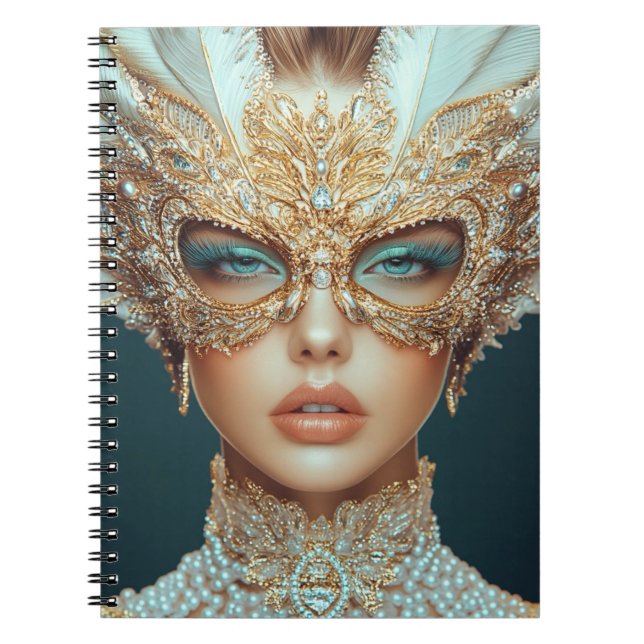 Cuaderno Glamour Damas Cuntes espirales15 (Frente)