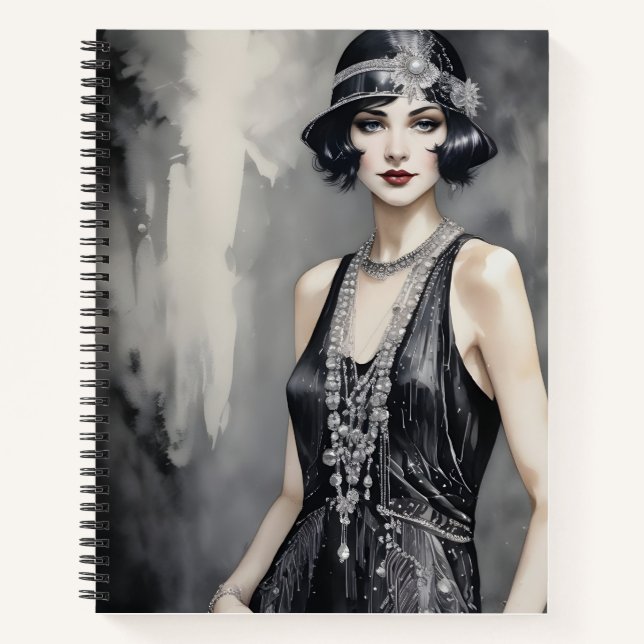 Cuaderno Glamour de Época (Anverso)