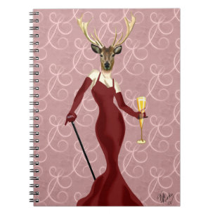 Cuaderno Glamour Deer en Marsala 2