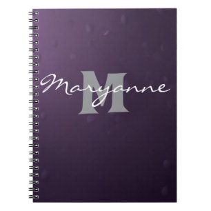 Cuaderno Glamuroso con Monograma