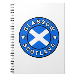 Cuaderno Glasgow Scotland