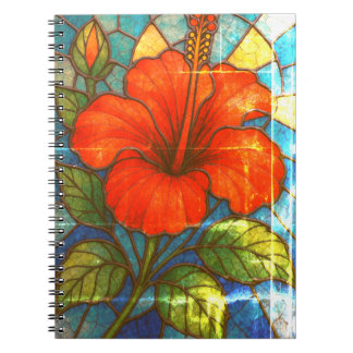 Cuaderno Glass Hibiscus