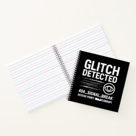 Cuaderno GLITCH DETECTADO - Transmisión de señal dañada
