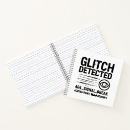 Cuaderno GLITCH DETECTADO - Transmisión de señal dañada