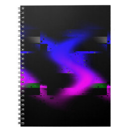 Cuaderno Glitch Plasma Black