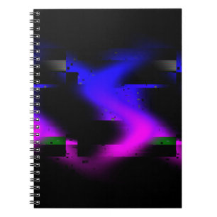 Cuaderno Glitch Plasma Black