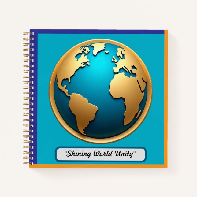 Cuaderno "Globe of Gold" (Anverso)