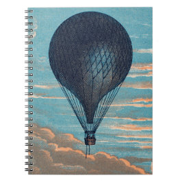 Cuaderno Globo de aire vintage