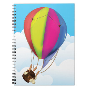 Cuaderno Globo de Dibujos Animados Fugitivo