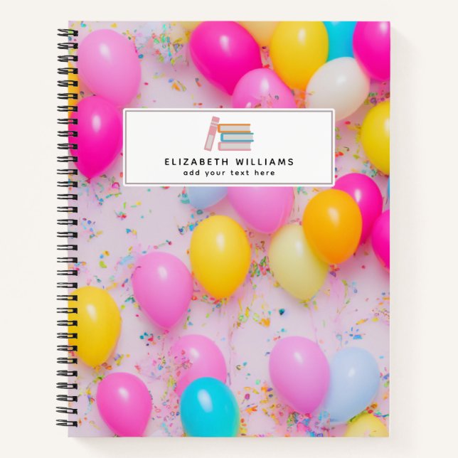 Cuaderno Globo personalizado (Anverso)