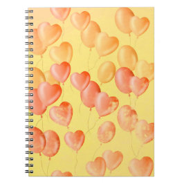 Cuaderno Globos azules Sereno cielo soleado 