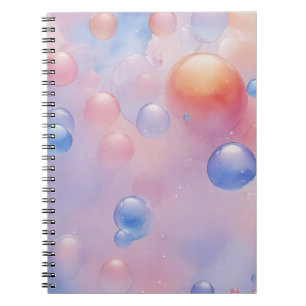 Cuaderno Globos de color blando