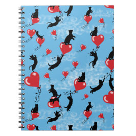 Cuaderno Globos rojos voladores