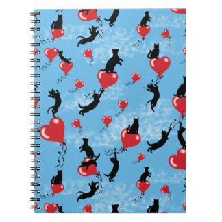 Cuaderno Globos rojos voladores